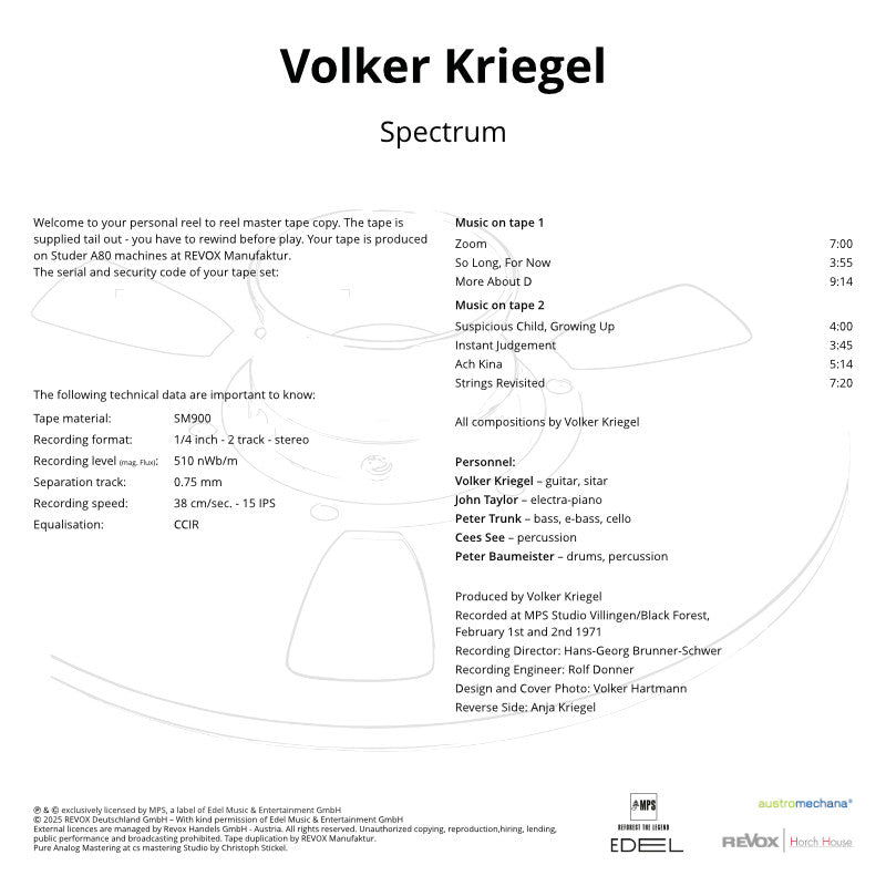 revox-volker-kriegel-spectrum-b77-master-tape image 5