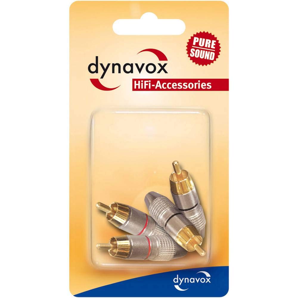dynavox-205093-cinch-stecker-4er-set-vergoldet-rot-schwarz image 2