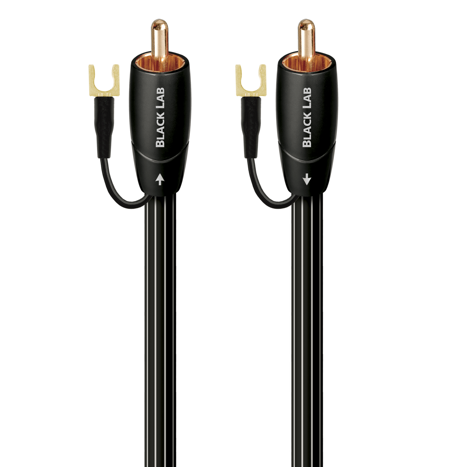 audioquest-black-lab-rca-subwoofer-kabel-massive-lgc-leiter-1-25-silber-3-schich image 1