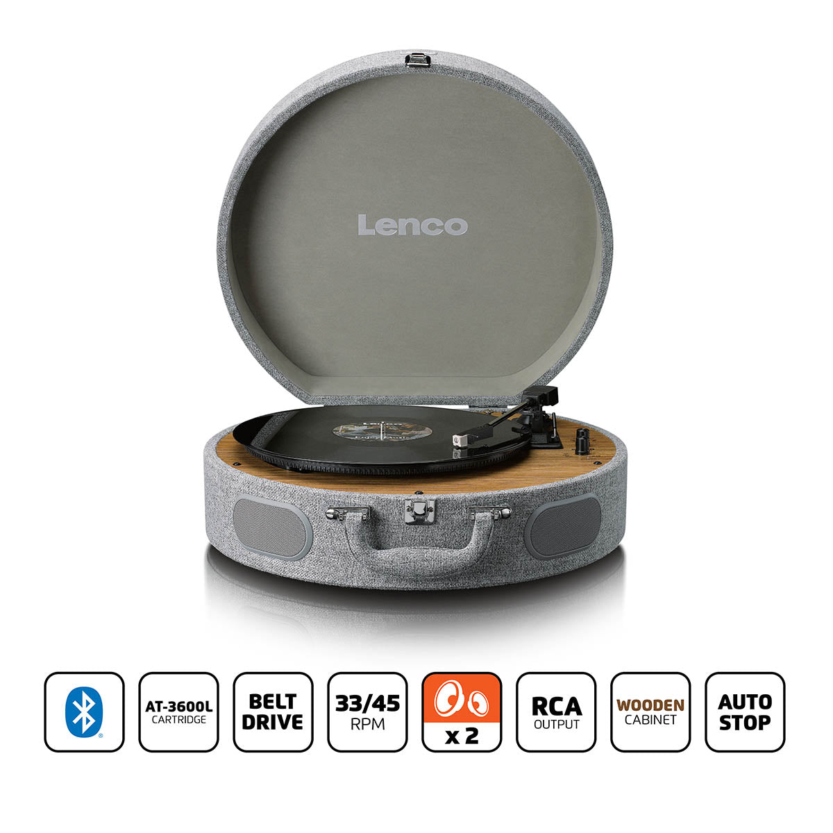lenco-ls-66gy-retro-plattenspieler-holz-mit-lautsprechern-bluetooth-at3600l-grau image 8