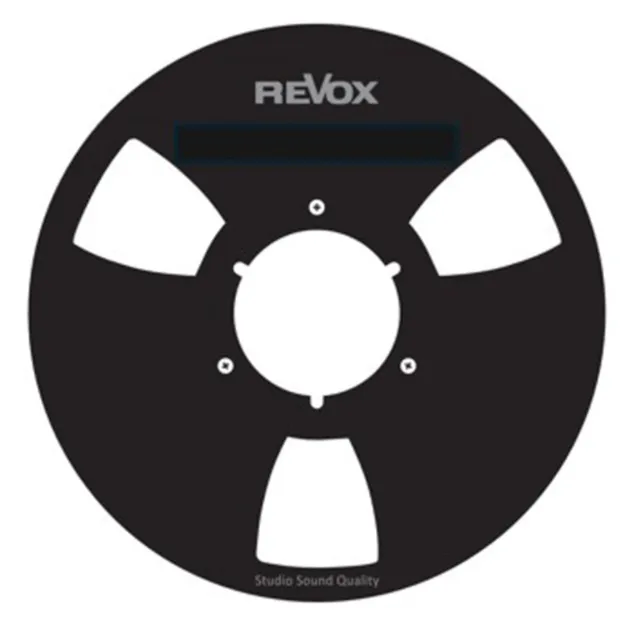 revox-standard-empty-reel-black-leerspule-26-5-cm-nab-metall-inkl-archivbox image 1