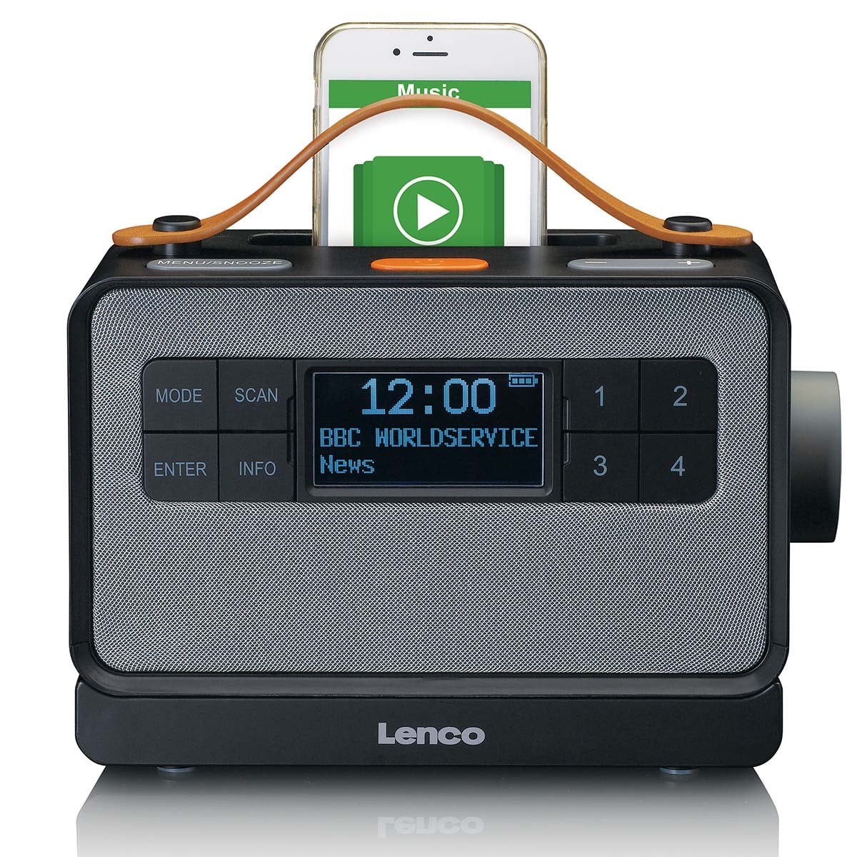 lenco-pdr-065bk-tragbares-dab-fm-radio-mit-bluetooth-und-easy-mode-schwarz image 5