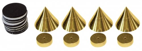 dynavox-sub-watt-absorber-4er-set-messing-h-henverstellbar image 2