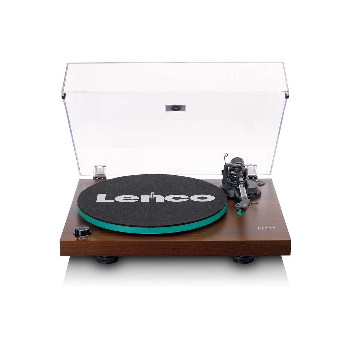 lenco-lbt-225wa-plattenspieler-mit-bluetooth-bertragung-dunkelbraun image 1