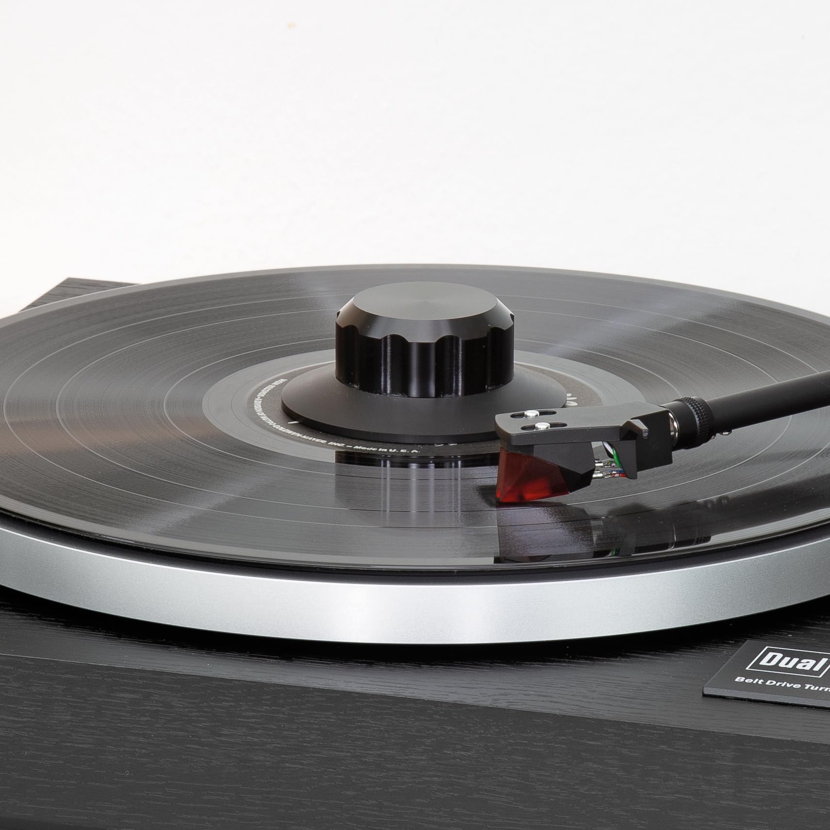 dynavox-vc150-schallplattenklemme-aluminium-schwarz-plattengewicht-alternative image 5