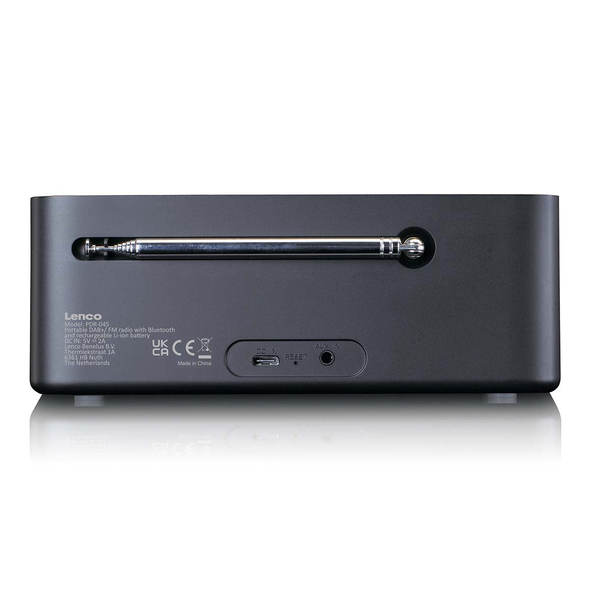 lenco-pdr-045bk-tragbares-dab-radio-mit-bluetooth-5-0-schwarz image 4