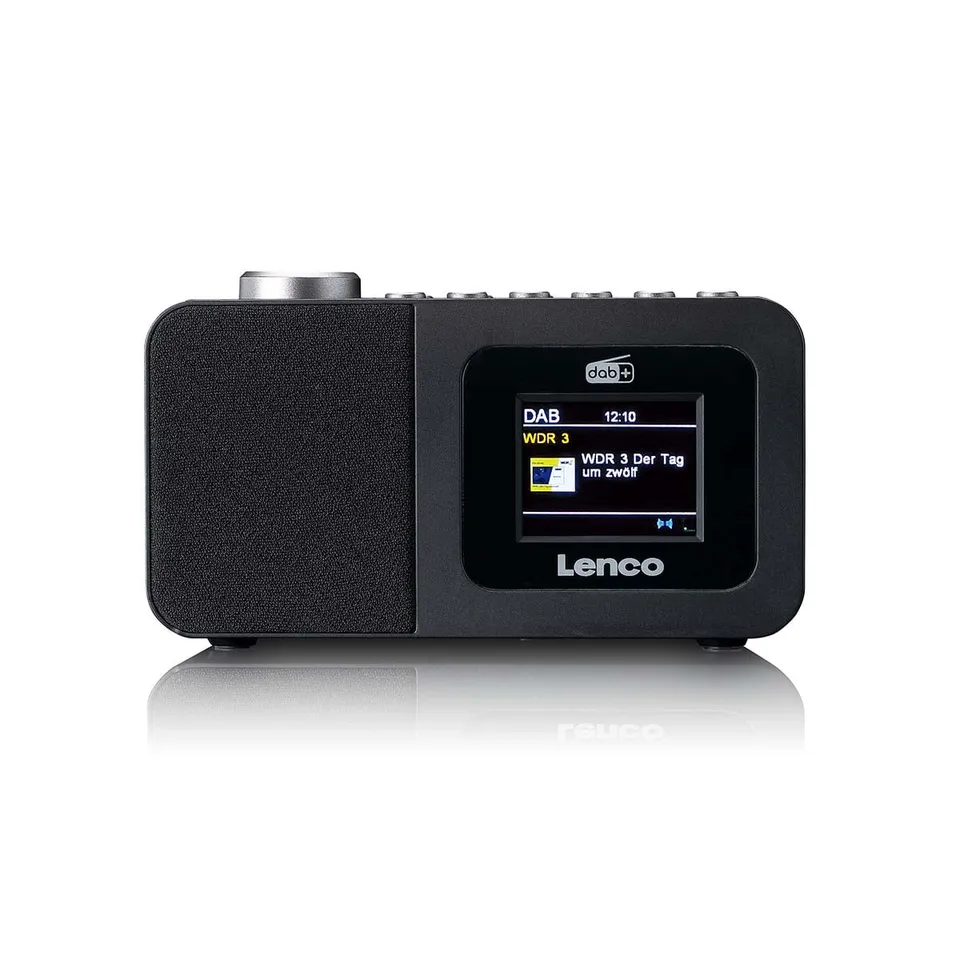 lenco-cr-625bk-dab-fm-wecker-radio-mit-farbdisplay-schwarz image 1