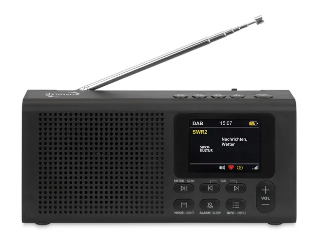dynavox-dbt200-tragbares-dab-ukw-radio-mit-bluetooth-5-0-schwarz image 1