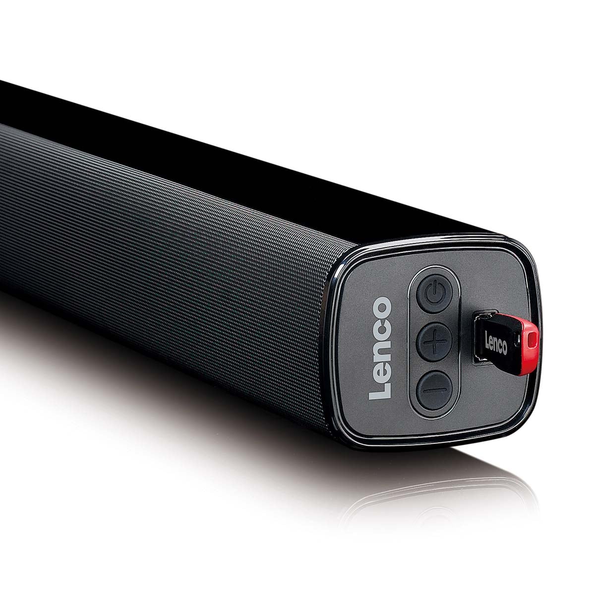 lenco-sb-080-soundbar-90-cm-80w-mit-bluetooth-hdmi-usb-und-integriertem-subwoofe image 4