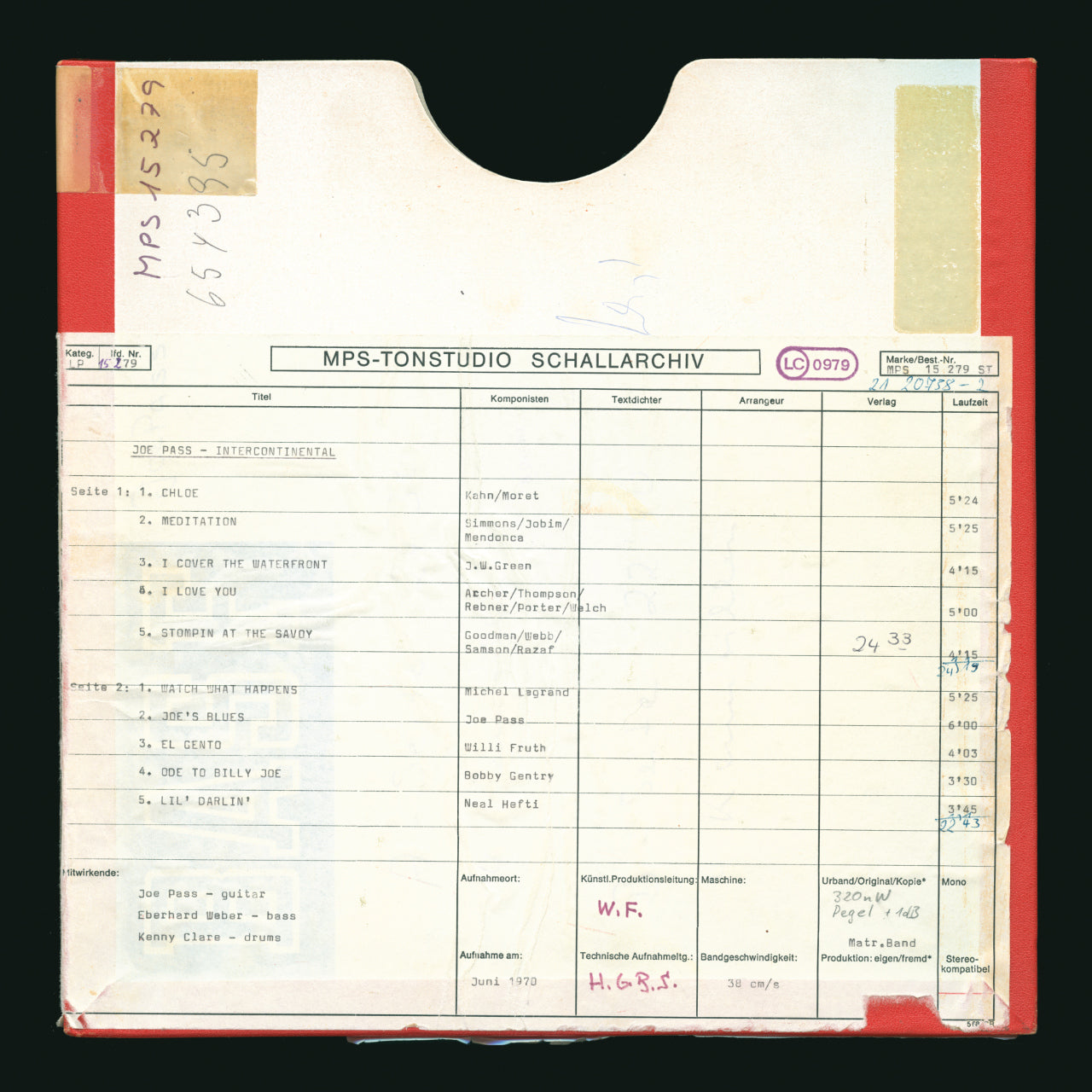 revox-joe-pass-intercontinental-master-tape image 5
