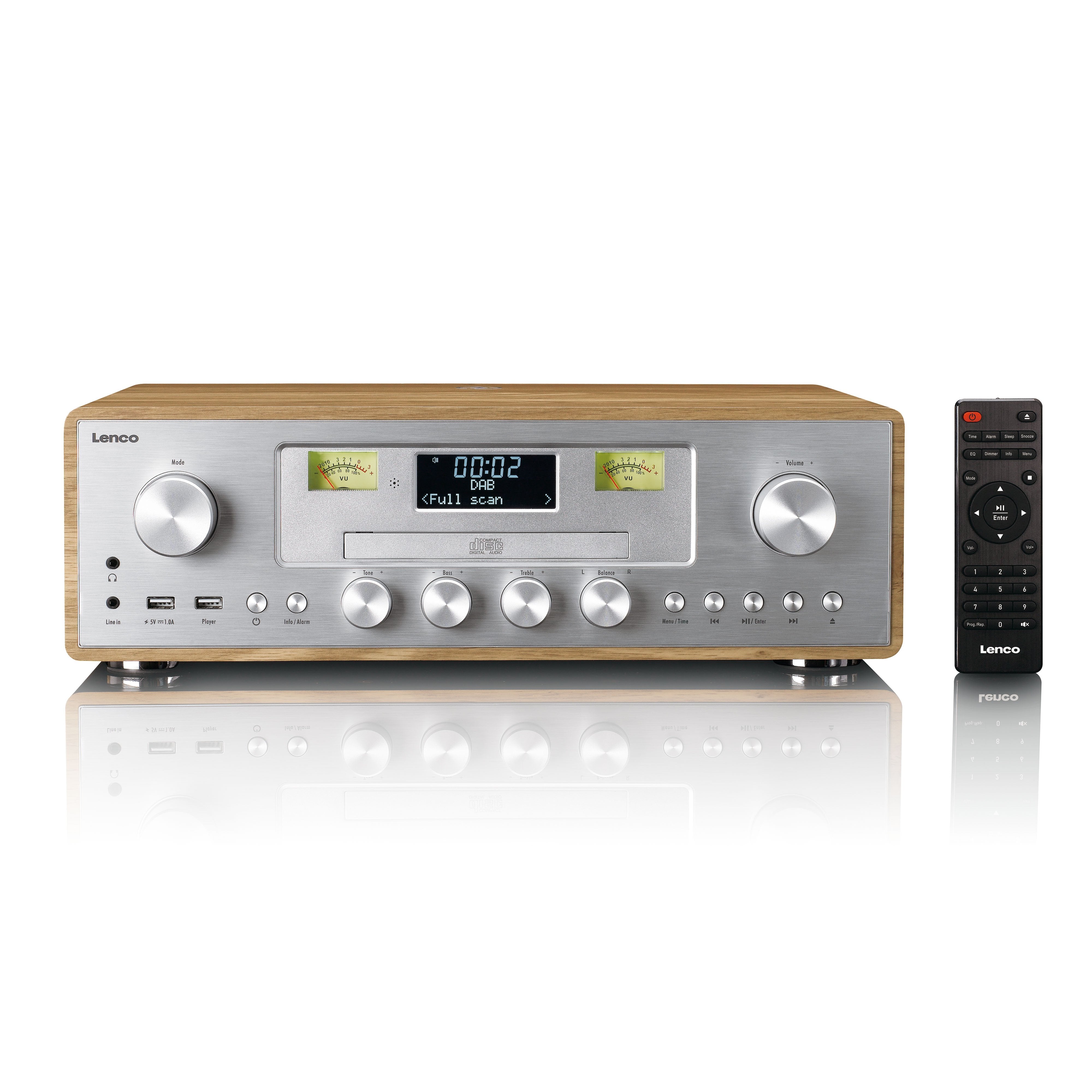 lenco-dar-281wdsi-dab-fm-radio-mit-cd-player-usb-bluetooth-und-kabelloser-ladest image 1