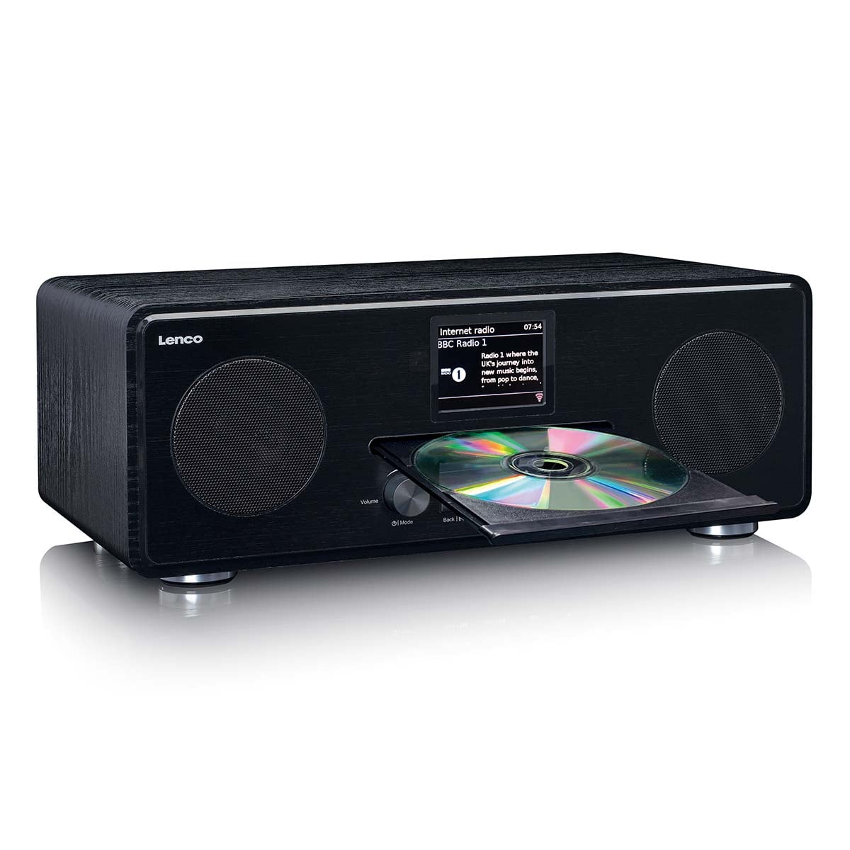 lenco-dir-261bk-internet-dab-fm-radio-mit-cd-spieler-und-bluetooth-schwarz image 5