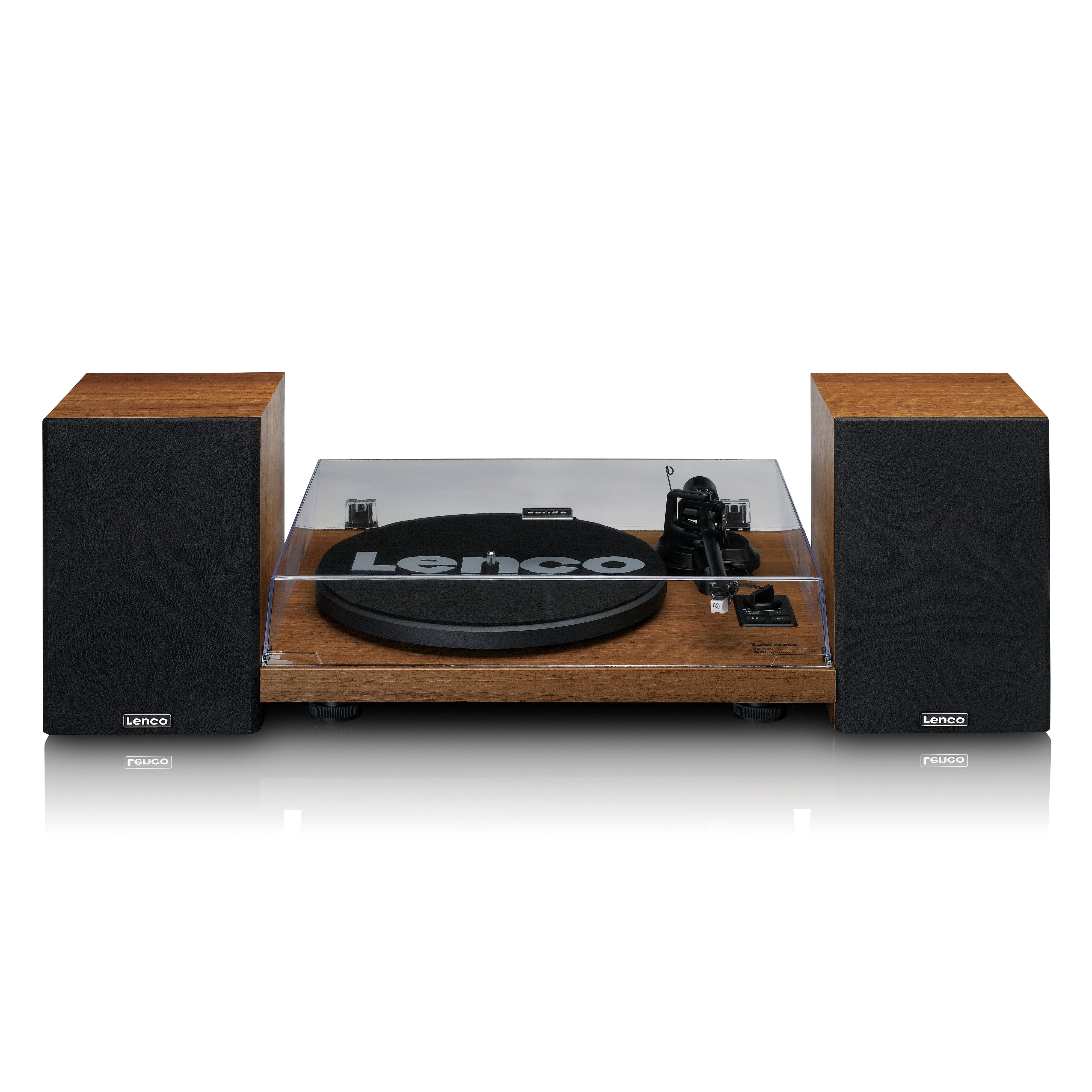 lenco-ls-480wd-plattenspieler-mit-verst-rker-bluetooth-und-2-lautsprechern-holz image 2