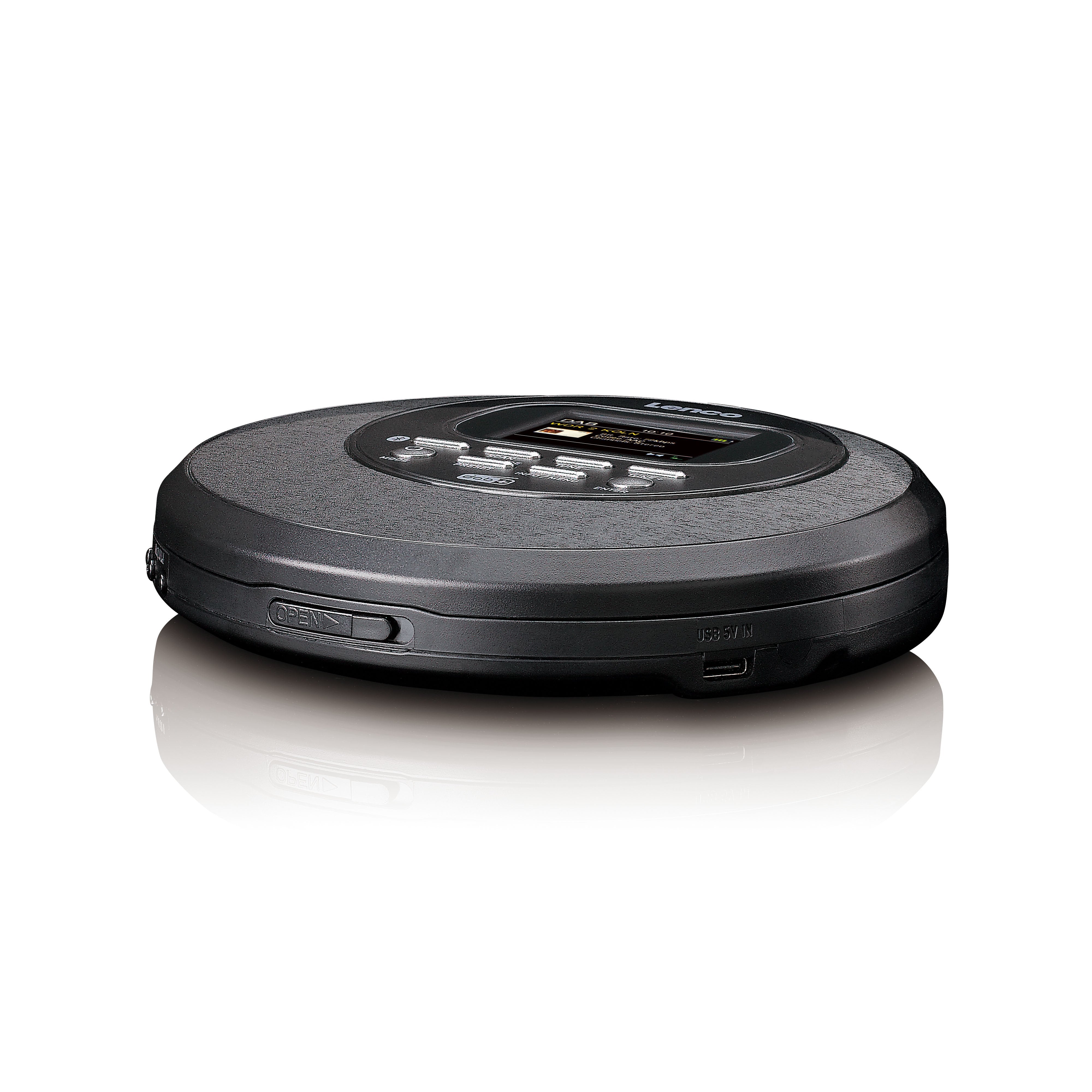 lenco-cd-500bk-tragbarer-cd-player-mit-dab-fm-radio-und-bluetooth-5-0-schwarz image 5