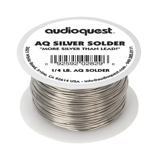 audioquest-silberlot-hochwertiges-l-tzinn-f-r-audiophile-verbindungen image 1