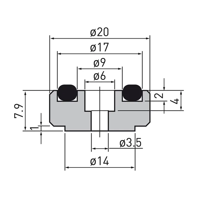 dynavox-ger-tef-e-mit-r-ndelung-mini-aus-aluminium-4er-set-schwarz-eloxiert-f-r- image 1
