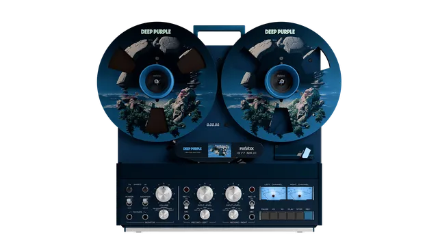 revox-b77-mk-iii-stereo-tape-recorder-deep-purple-limited-edition image 1