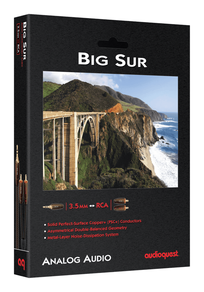audioquest-big-sur-3-5-mm-mini-auf-rca-massive-perfect-surface-copper-leiter-met image 3