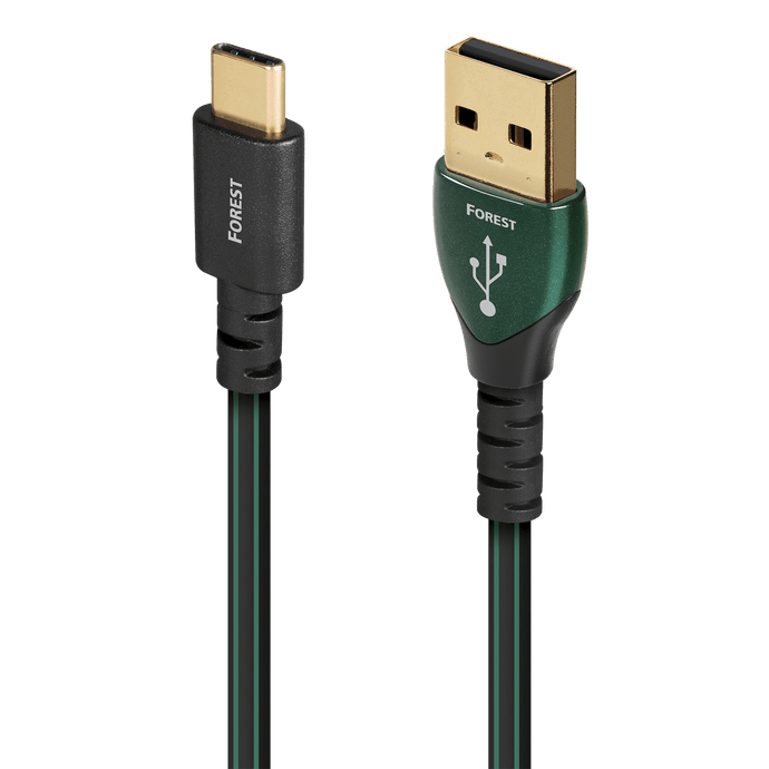 audioquest-forest-usb-c-auf-usb-a-kabel-semi-solid-0-5-silber-0-75-m image 2