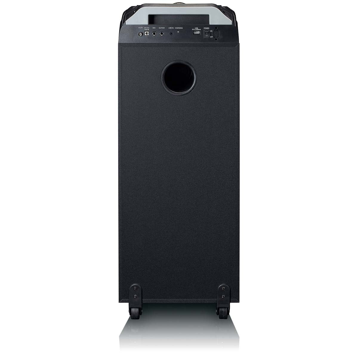 lenco-pa-260bk-party-lautsprecher-150-watt-rms-mit-led-licht-und-discokugel-schw image 7