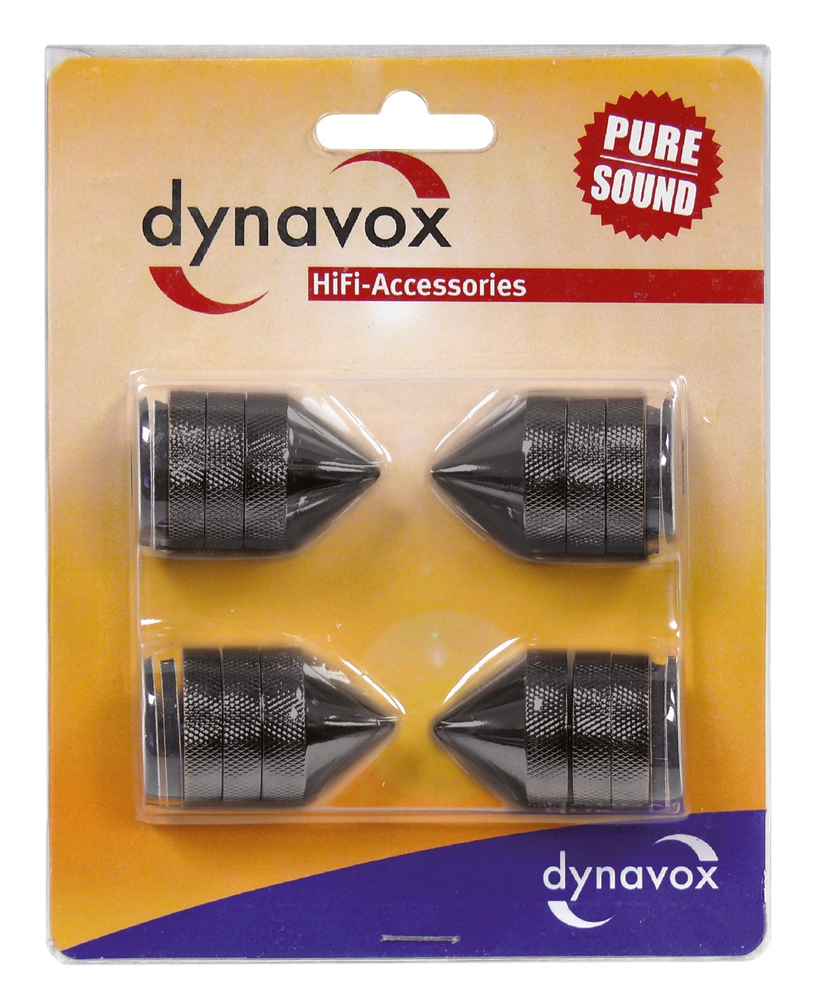 dynavox-sub-watt-absorber-4er-set-entkoppler-h-henverstellbar-schwarz image 2