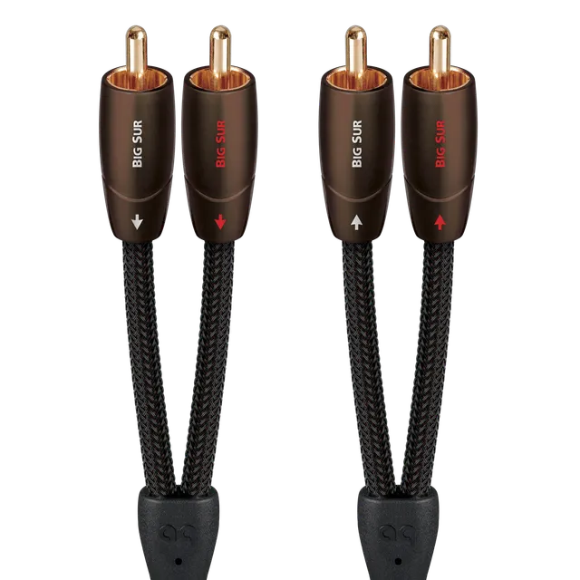 audioquest-big-sur-rca-rca-hochwertiges-analog-audiokabel-mit-massiven-psc-leite image 1