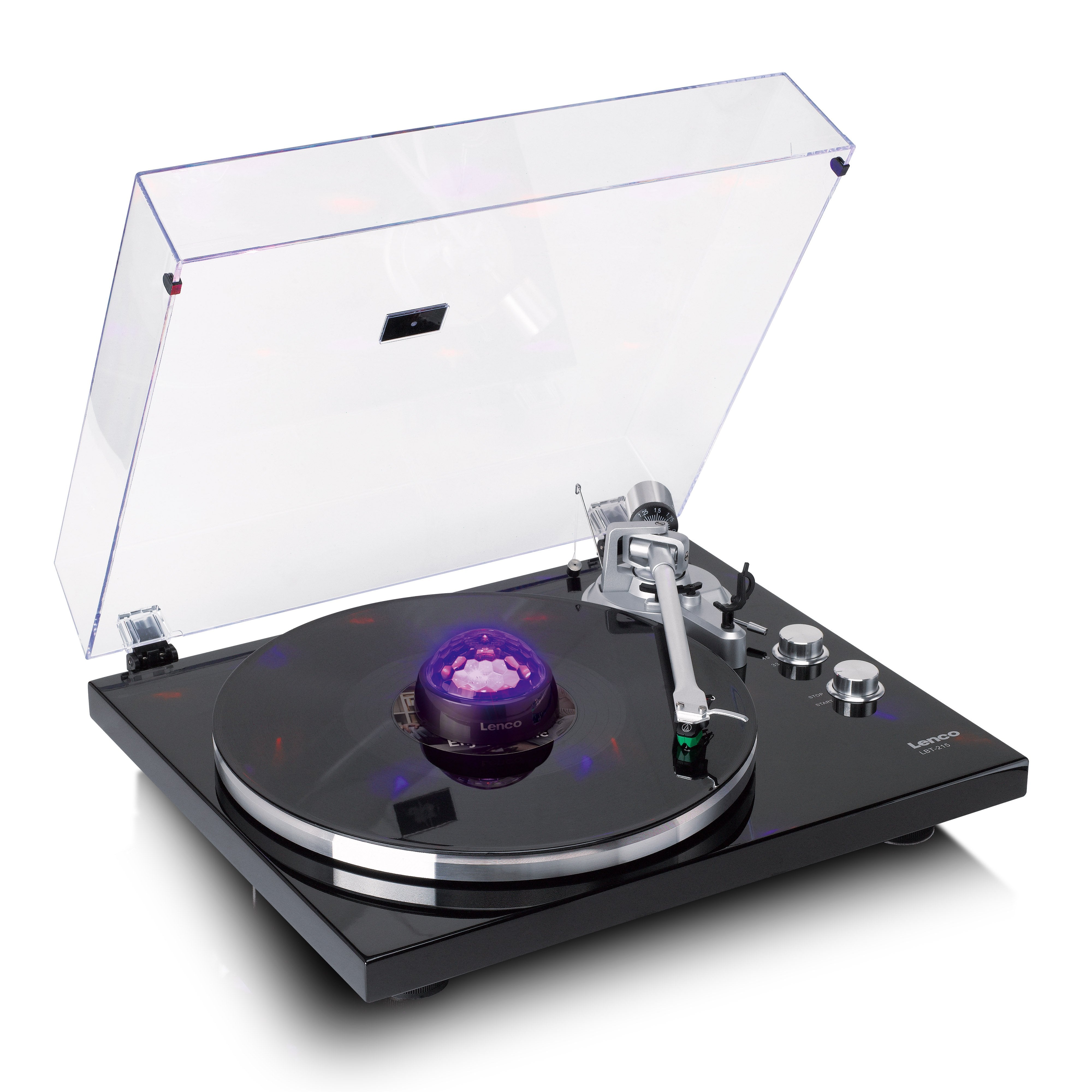 lenco-tta-180tn-plattenstabilisator-250g-mit-rgb-lichteffekt-titan image 3