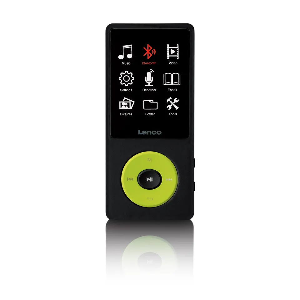 lenco-xemio-860gn-gr-n-mp3-mp4-player-8gb-mit-bluetooth image 1