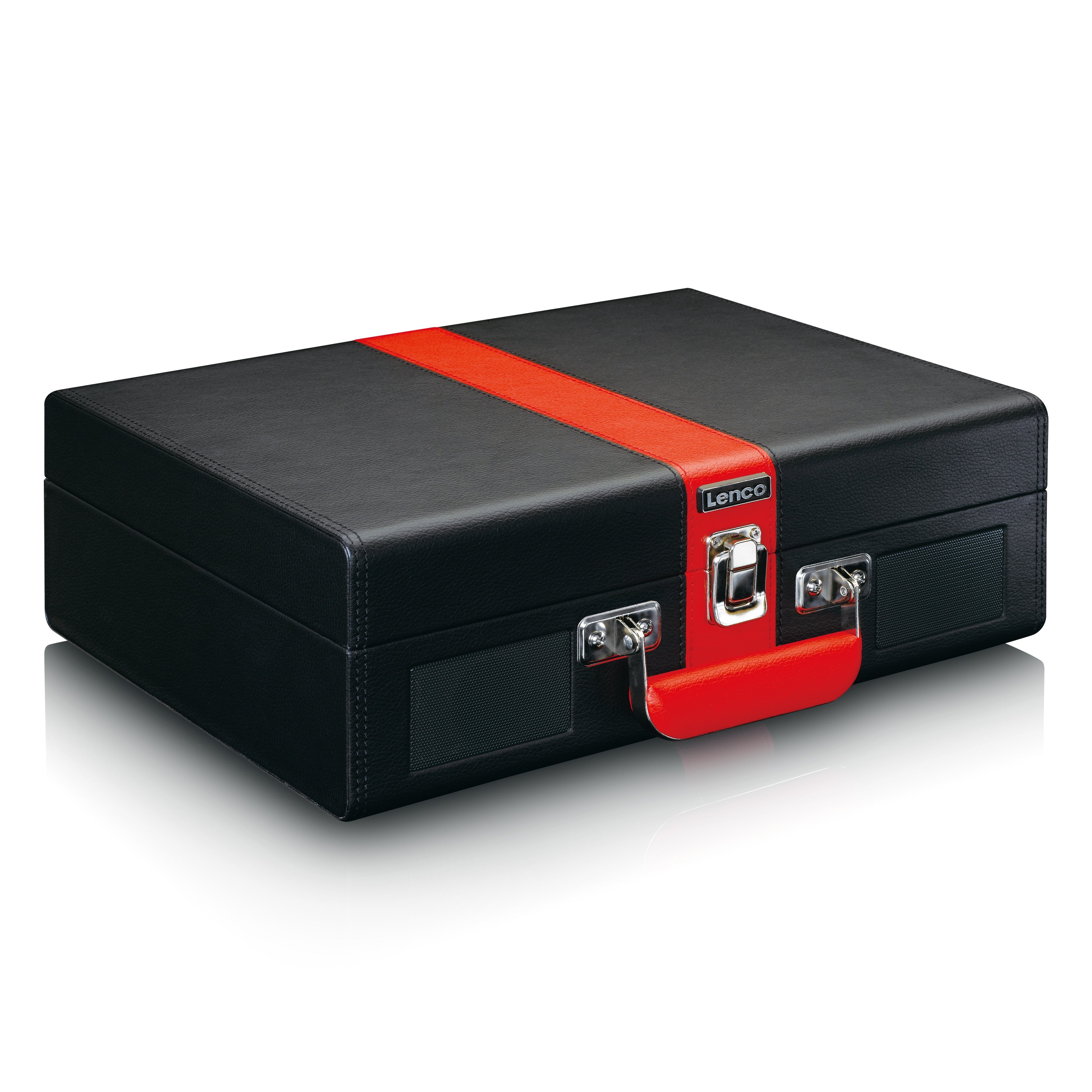 lenco-tt-110bkrd-classic-phono-kofferplattenspieler-mit-bluetooth-und-lautsprech image 5