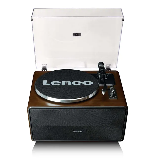 lenco-ls-470wa-plattenspieler-mit-eingebauten-lautsprechern-und-bluetooth-walnus image 1