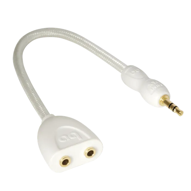 audioquest-flx-mini-3-5-mm-y-adapter-1-m-nnlich-auf-2-weiblich-psc-leiter image 1