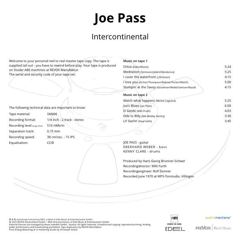 revox-joe-pass-intercontinental-master-tape image 6