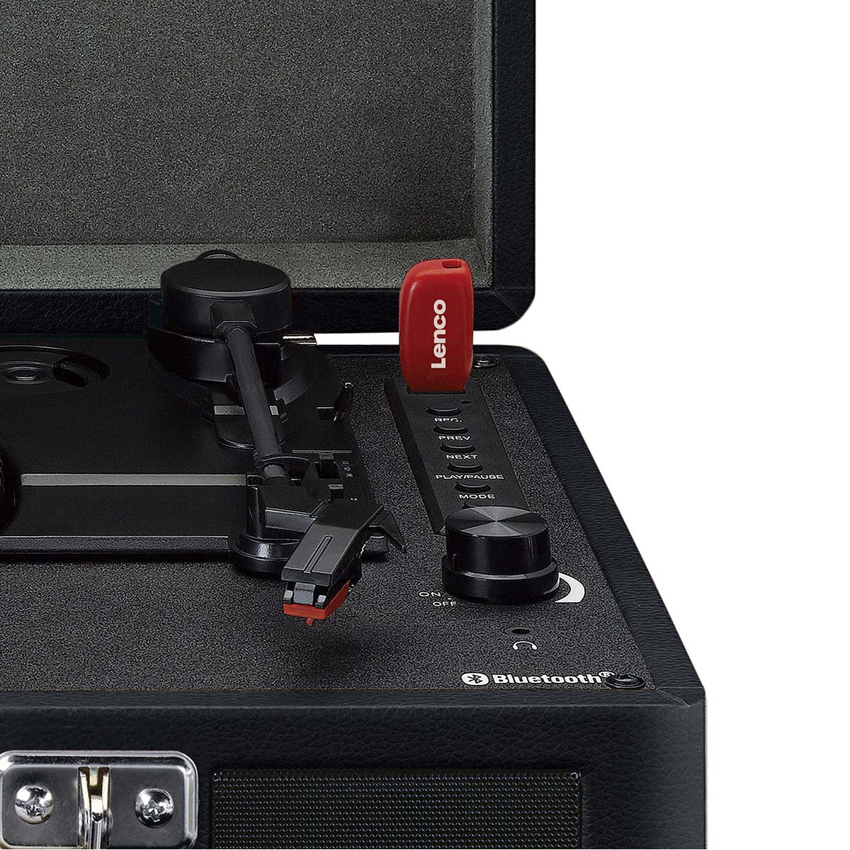 lenco-classic-phono-tt-115bk-bluetooth-plattenspieler-im-koffer-schwarz image 7