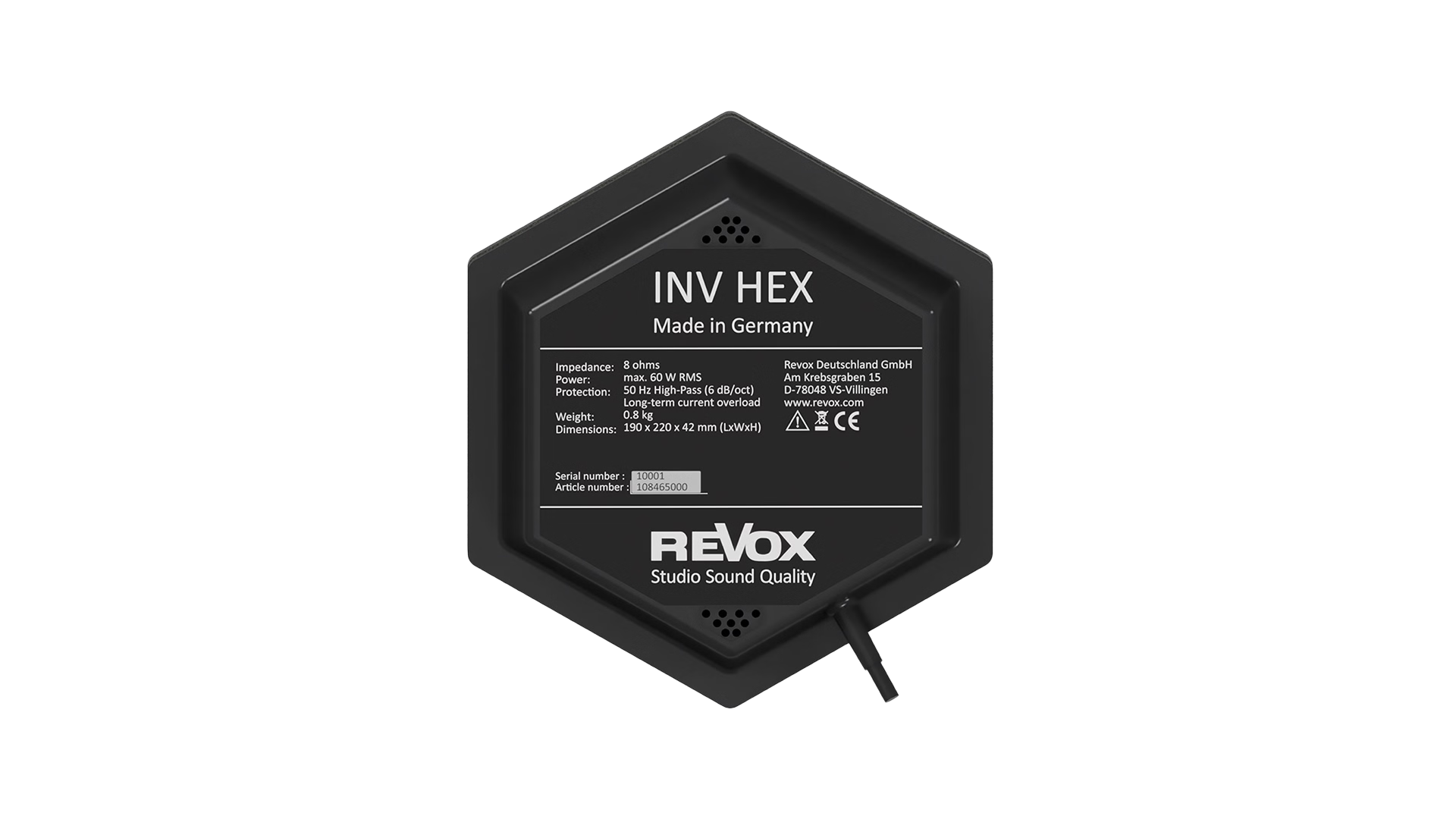 revox-inv-hex-unsichtbarer-lautsprecher-zum-aufkleben image 1