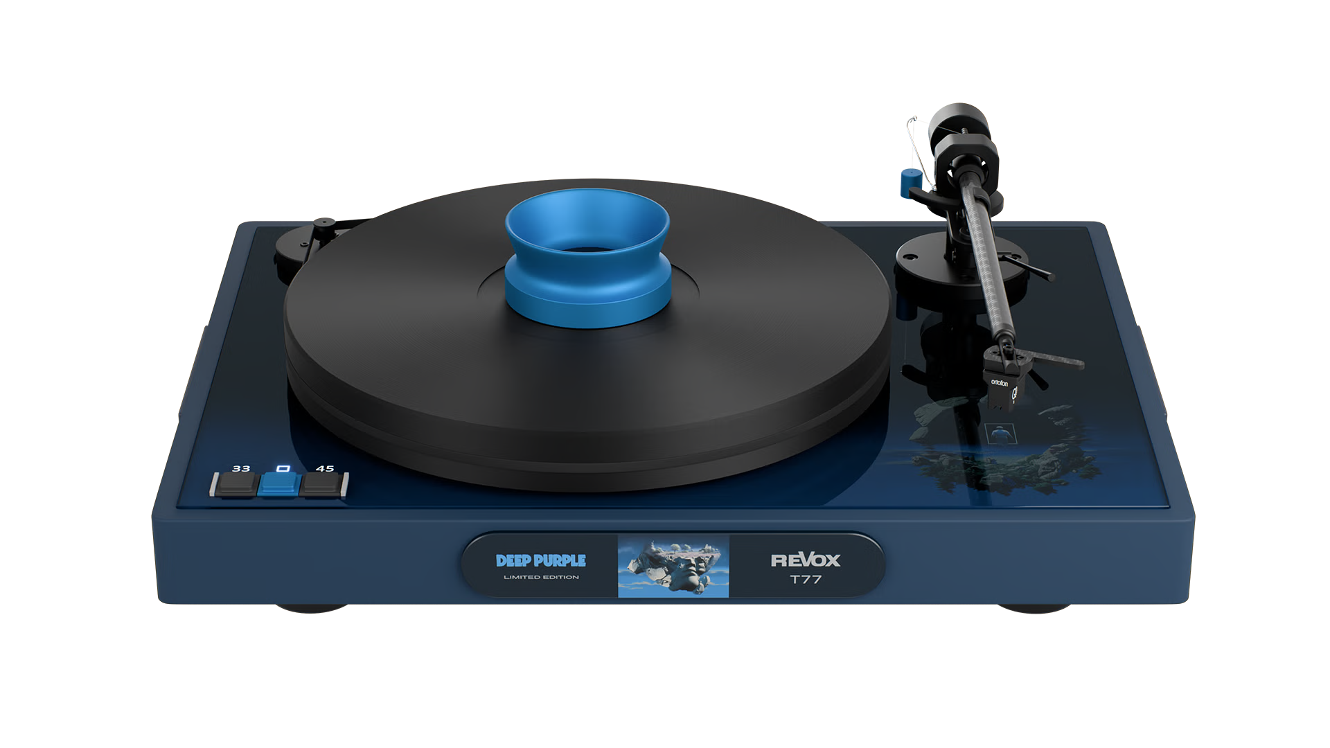 revox-t77-plattenspieler-deep-purple-limited-edition-mit-master-record-splat image 1