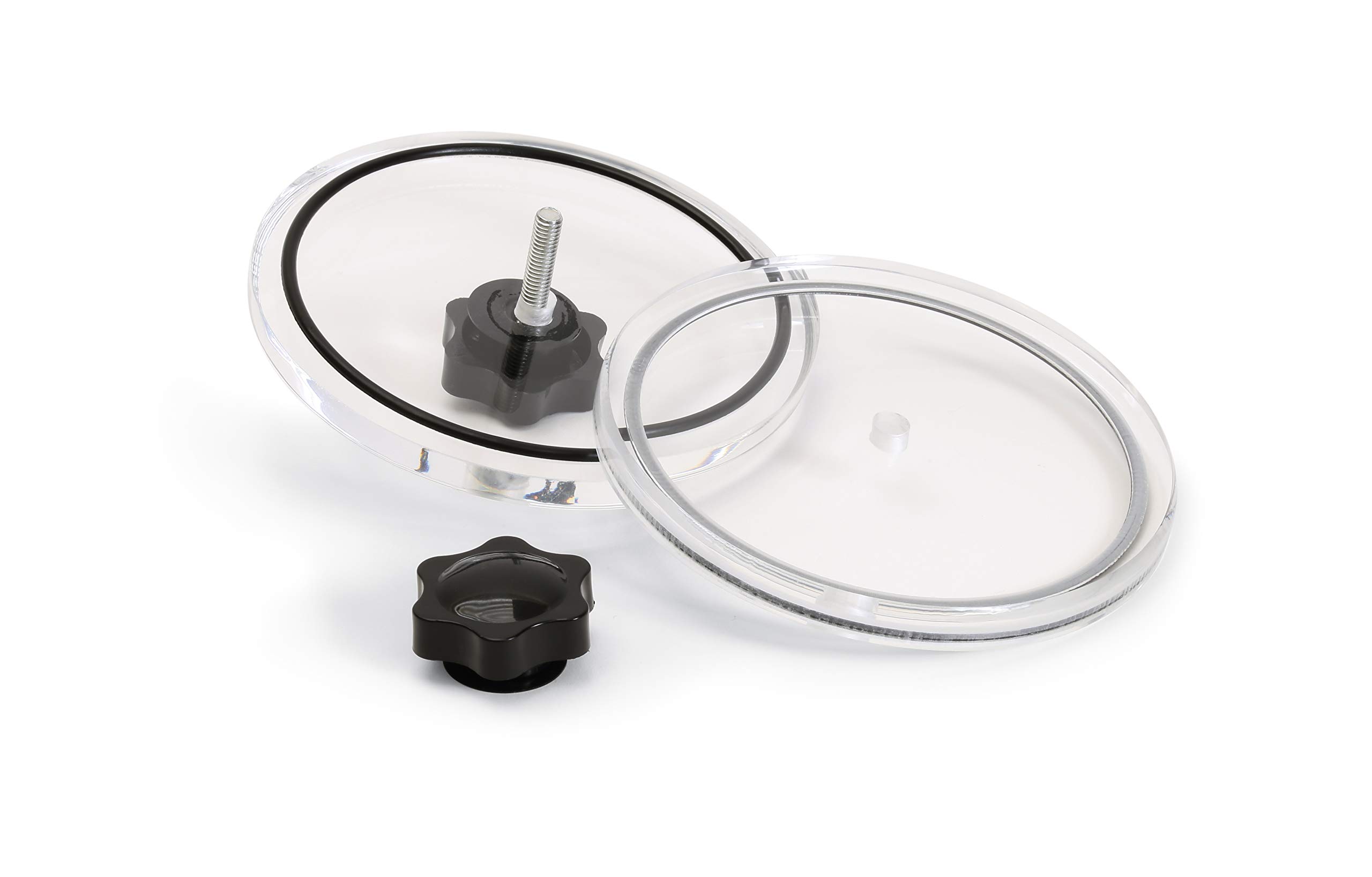 dynavox-labelschutz-lp120-acryl-f-r-vinyl-schallplatten-2-halbschalen-mit-o-ring image 2