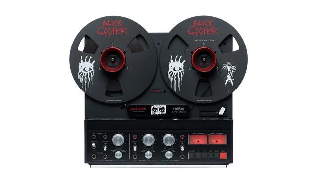 revox-b77-mk-iii-stereo-tape-recorder-alice-cooper-limited-edition image 1