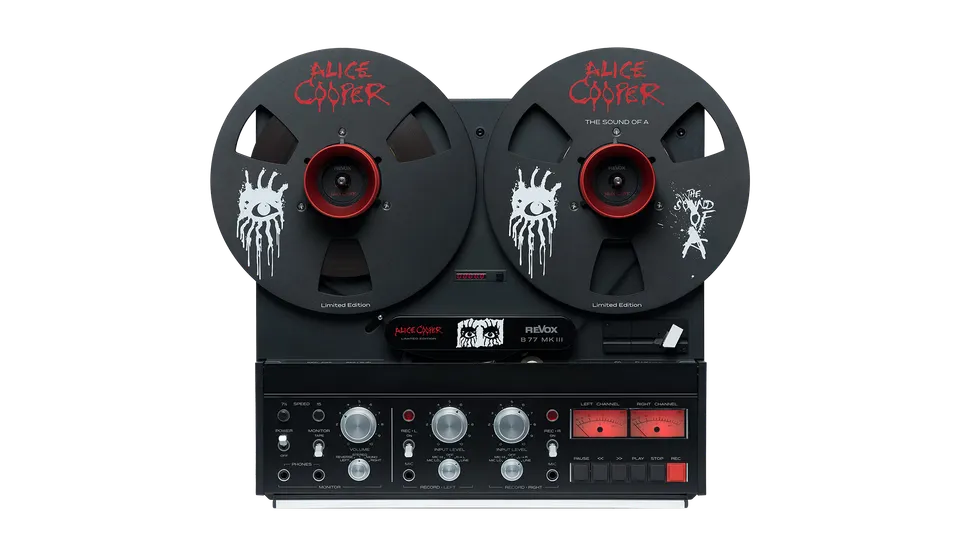 revox-b77-mk-iii-stereo-tape-recorder-alice-cooper-limited-edition image 1