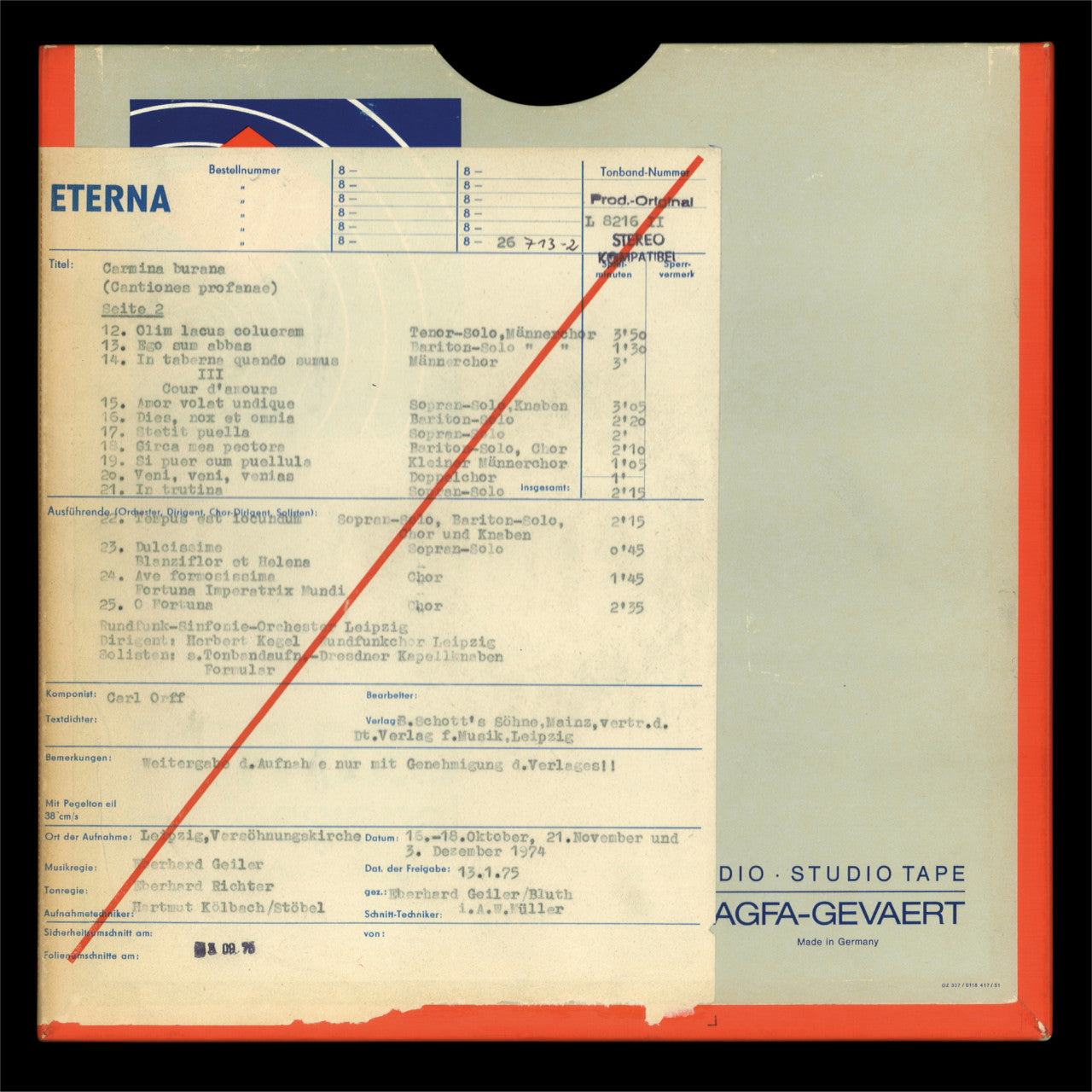 revox-carl-orff-carmina-burana-master-tape image 5