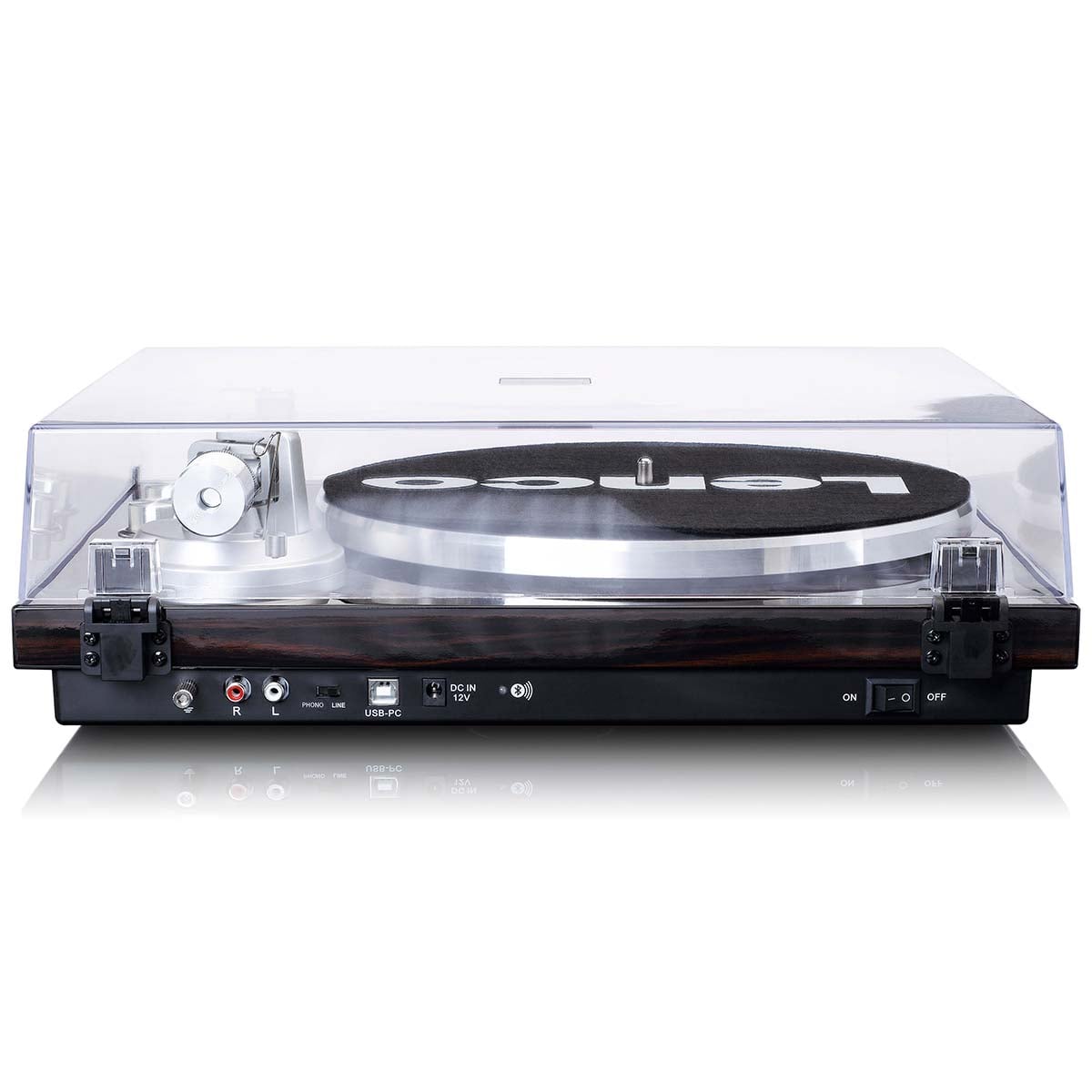 lenco-lbt-188wa-plattenspieler-mit-bluetooth-bertragung-dunkelbraun image 3