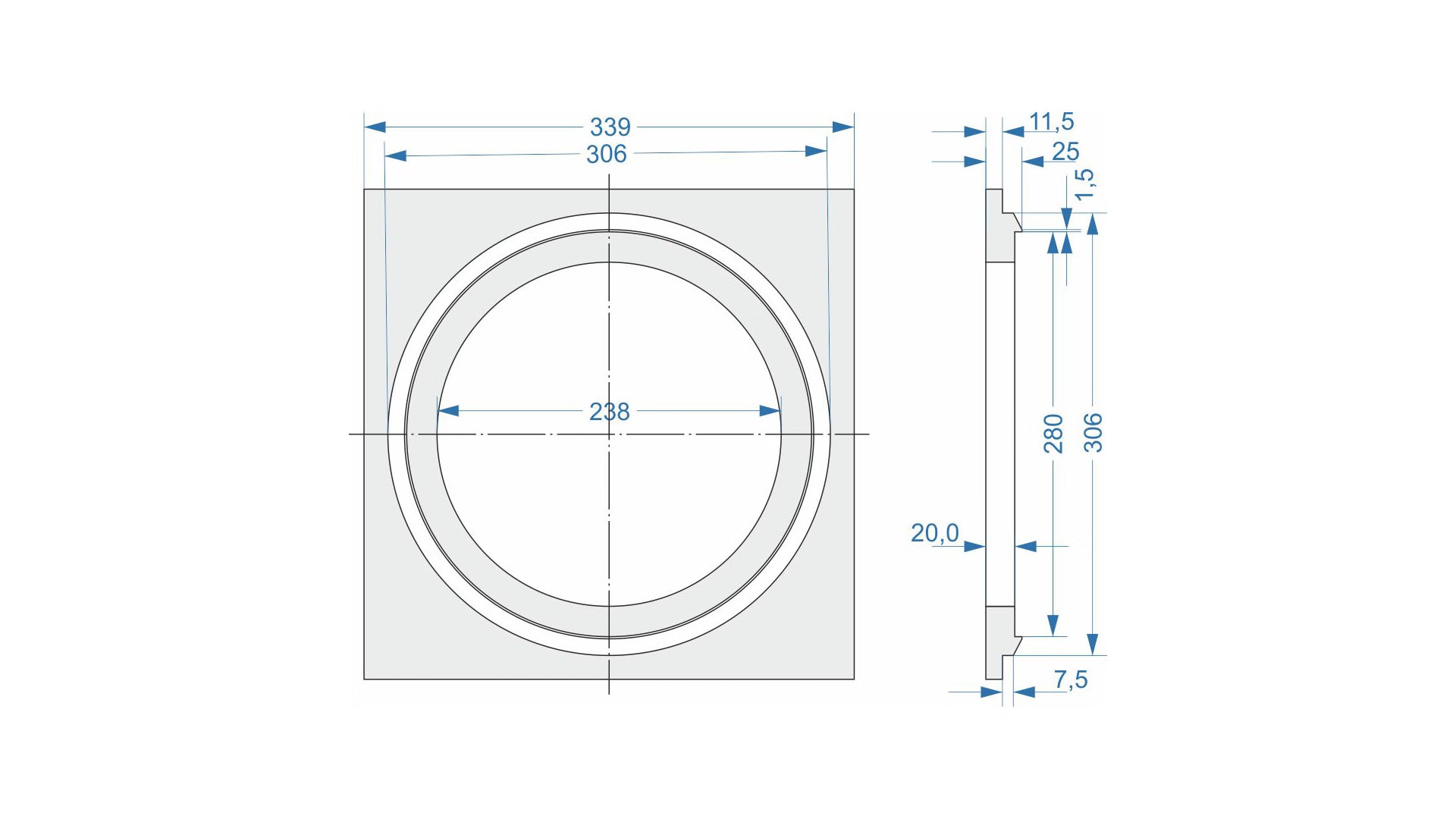 revox-trimless-montage-kit-f-r-i82-lautsprecher-wei-mdf image 2