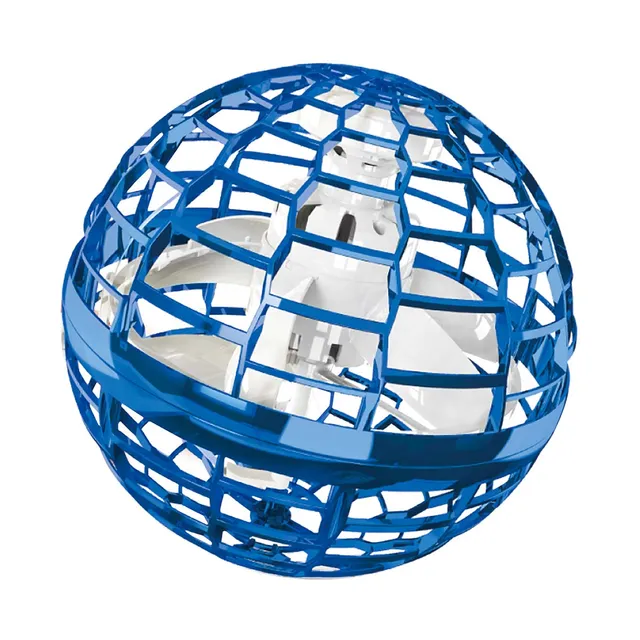 lenco-flb-007bu-flying-light-ball-leuchtender-flugball-in-blau image 1