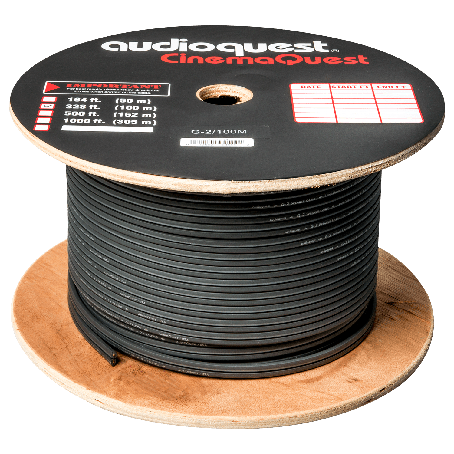 audioquest-g2-lautsprecherkabel-meterware-semi-solid-concentric-lgc image 1