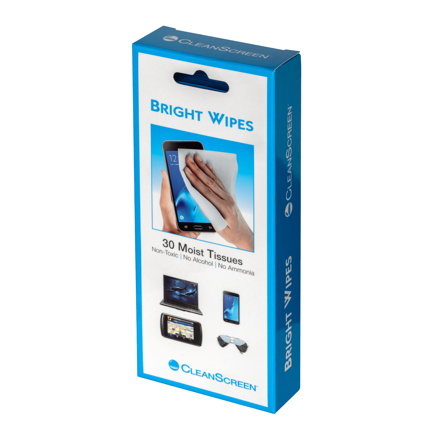 audioquest-cleanscreen-bright-wipes-30-alkoholfreie-reinigungst-cher-f-r-bildsch image 1