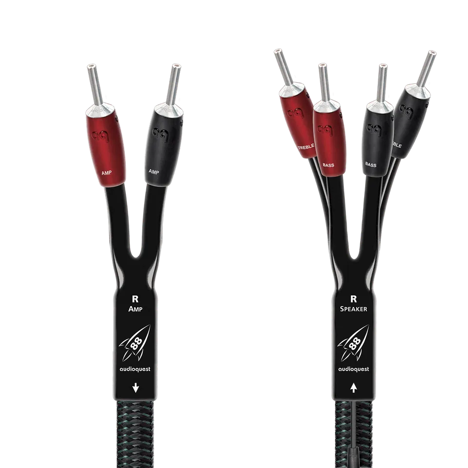 audioquest-rocket-88-single-biwire-lautsprecherkabel-72v-dbs-carbon-noise-dissip image 1