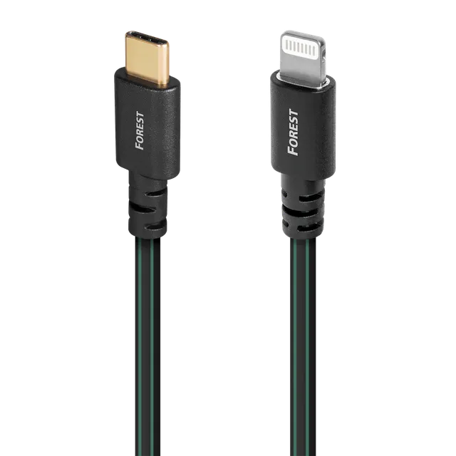 audioquest-forest-usb-c-auf-lightning-kabel-0-5-silber-semi-solid-concentric-f-r image 1