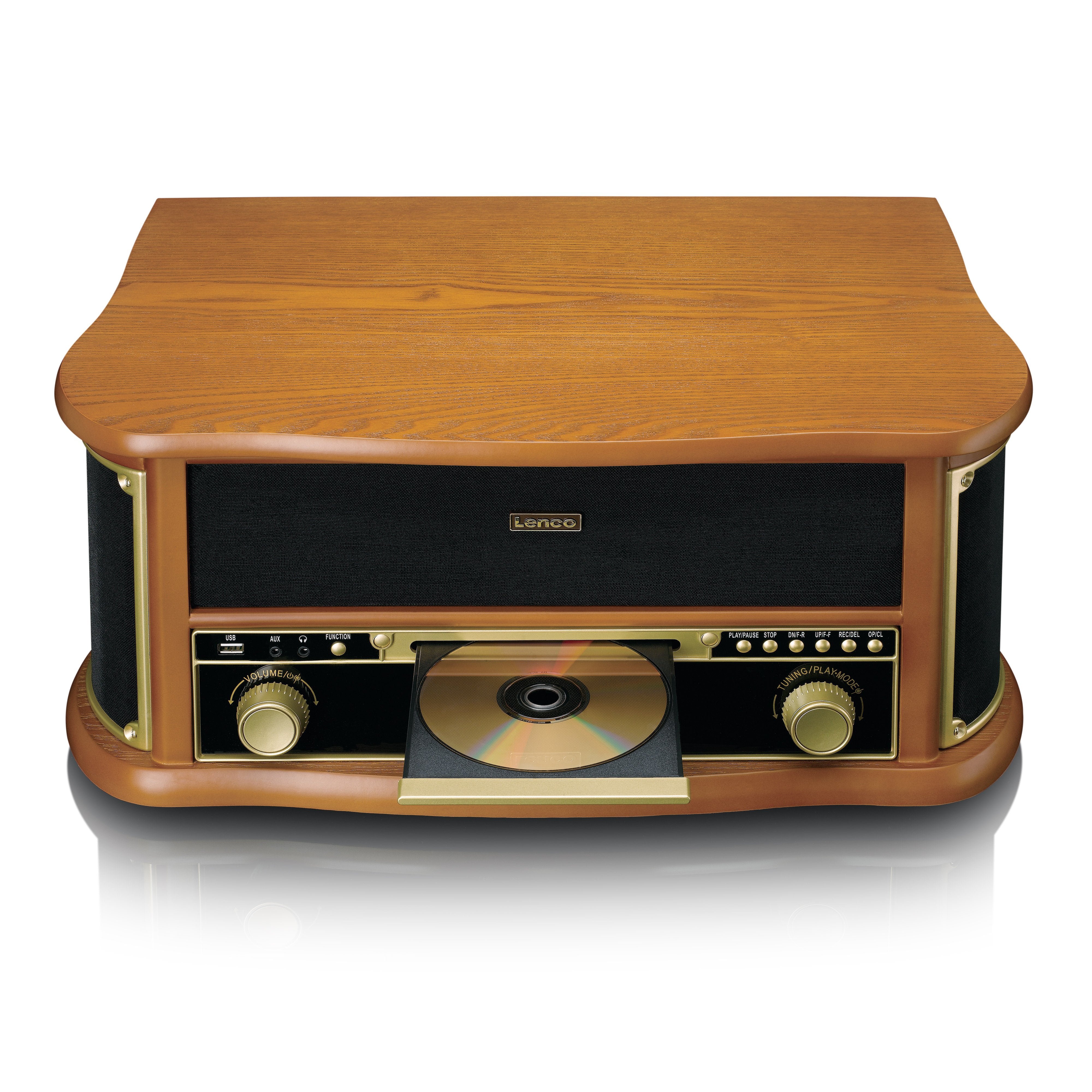 classic-phono-tcd-2571wd-retro-plattenspieler-holz-mit-bluetooth-dab-cd-kassette image 3