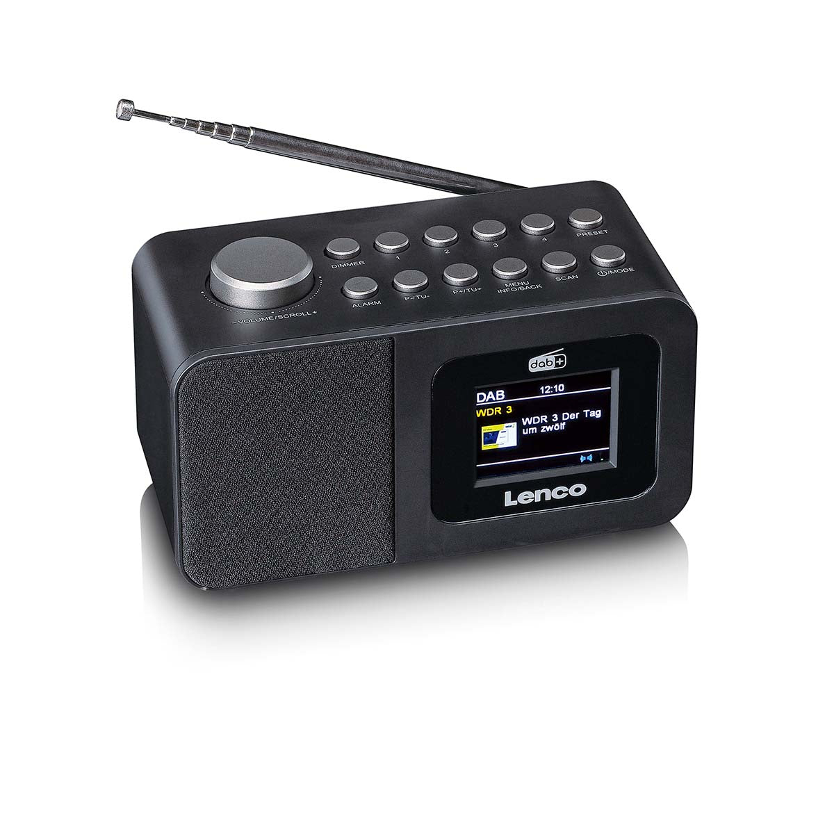 lenco-cr-625bk-dab-fm-wecker-radio-mit-farbdisplay-schwarz image 6