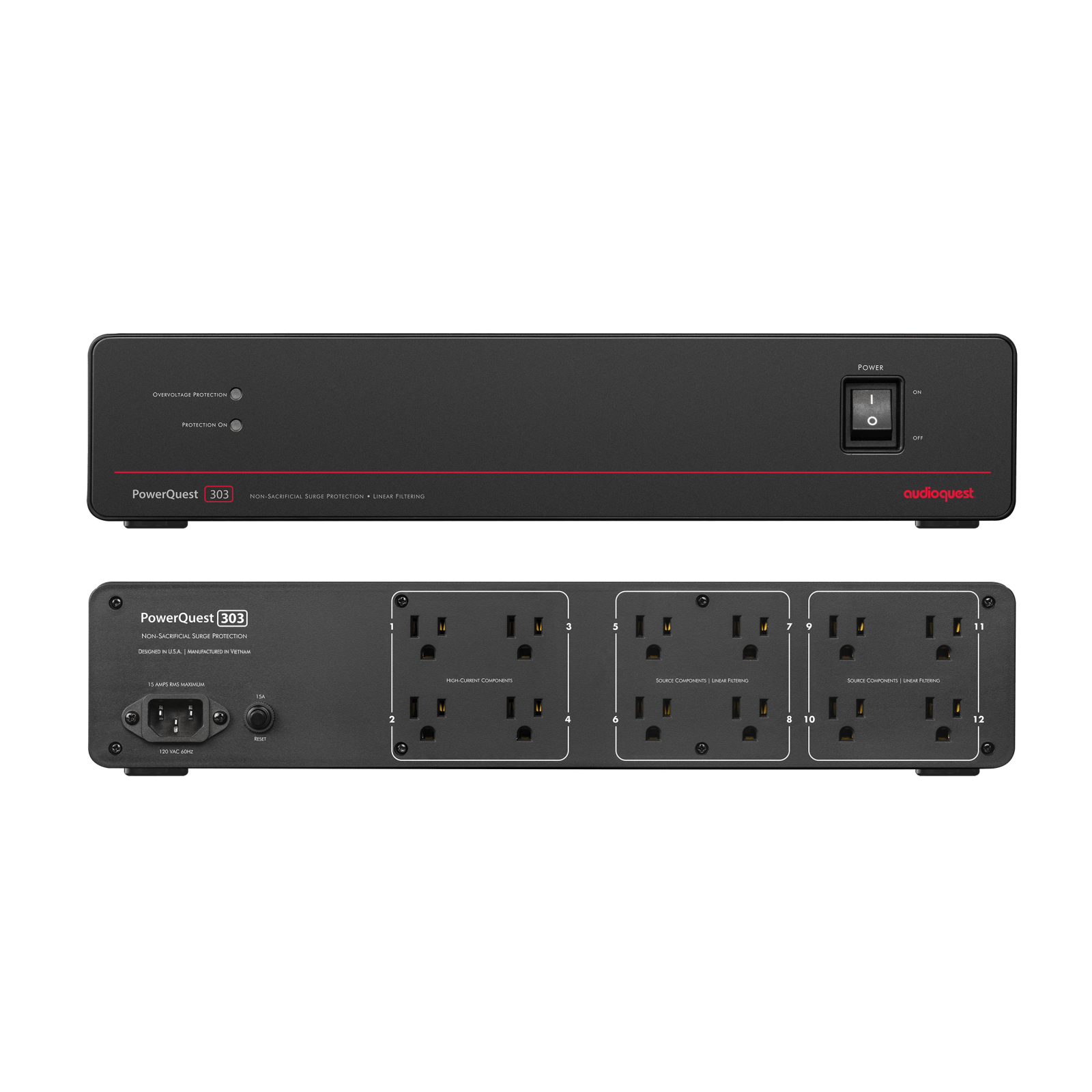 audioquest-powerquest-303-stromfilterung-f-r-verbesserten-klang-und-bild image 1