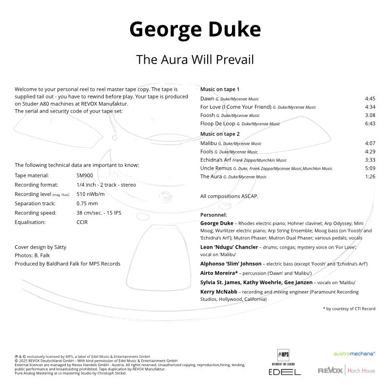 revox-george-duke-the-aura-will-prevail-master-tape image 3